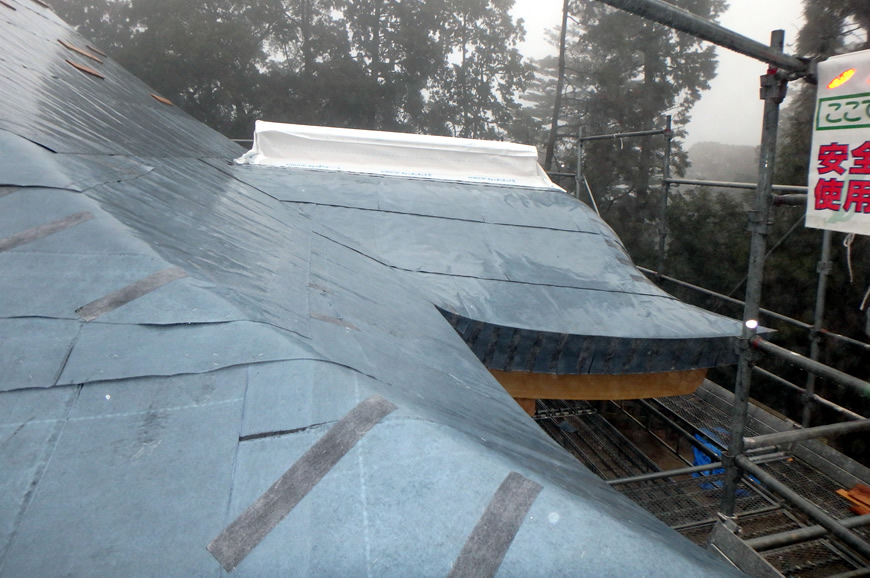 屋根のシート防水